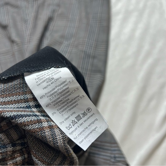 Madewell Huston Pull-On Pants in Menswear Plaid - Picture 7 of 10